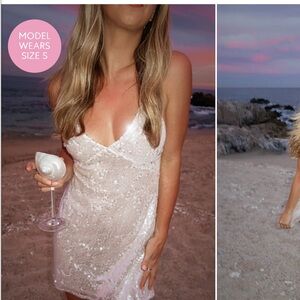 Show me your Mumu Sequin Mini dress (medium)
